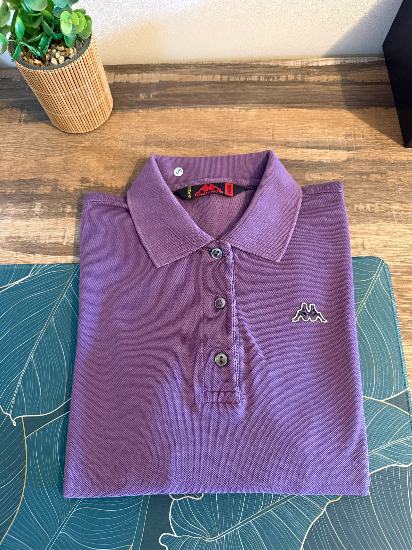 Polo femme Robe Di Kappa violet taille M – Très bon état – photo 3